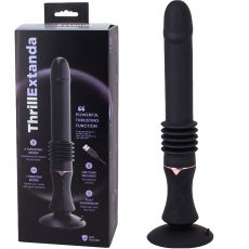 Seven Creations Thrill Extanda Rechargeable Thrusting Vibrator with Suction Cup